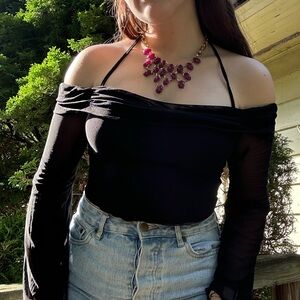 Black Long Sleeve Top!